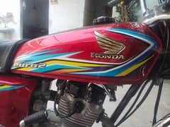 Honda 125cg urgent for sale 0324**40**25/*179