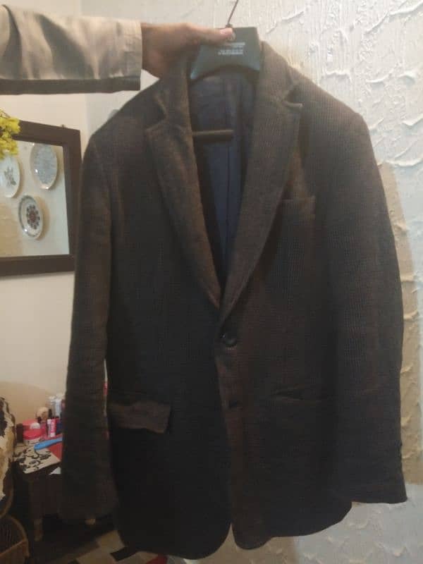 Men coat with leather jacket 6