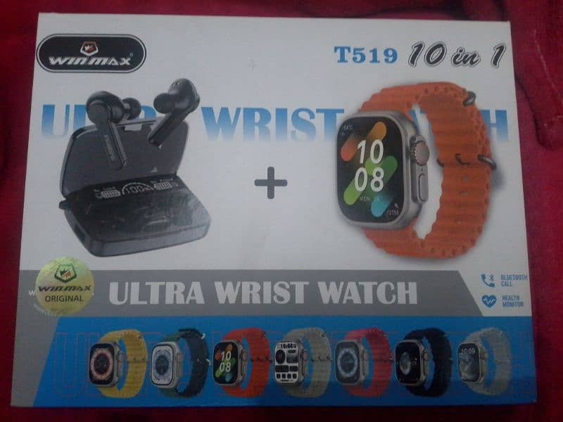 Winmax T519 10 in 1 Smart watch Ultra wrist watch 0