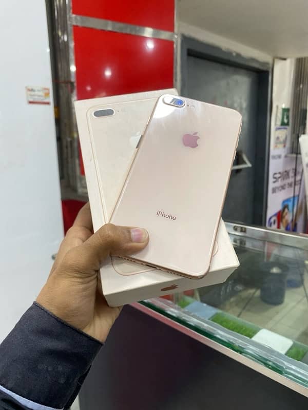 iPhone8plus 64GB pta approved with box 1