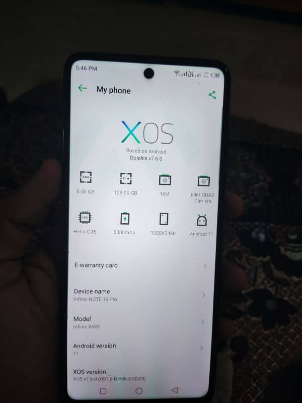 Infinix note 10 pro 5