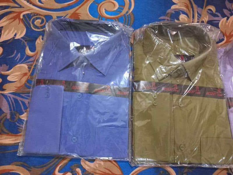 cotton dress shirts in different colours and sizes are available 3