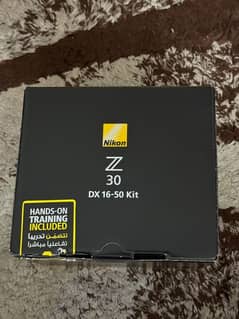 Nikon Z30 with full box