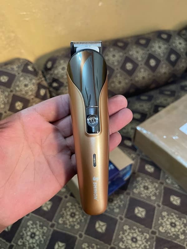 Shinon SH 1712 Hair trimmer grooming kit shaver hair cutting machine 1