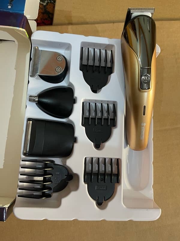 Shinon SH 1712 Hair trimmer grooming kit shaver hair cutting machine 3