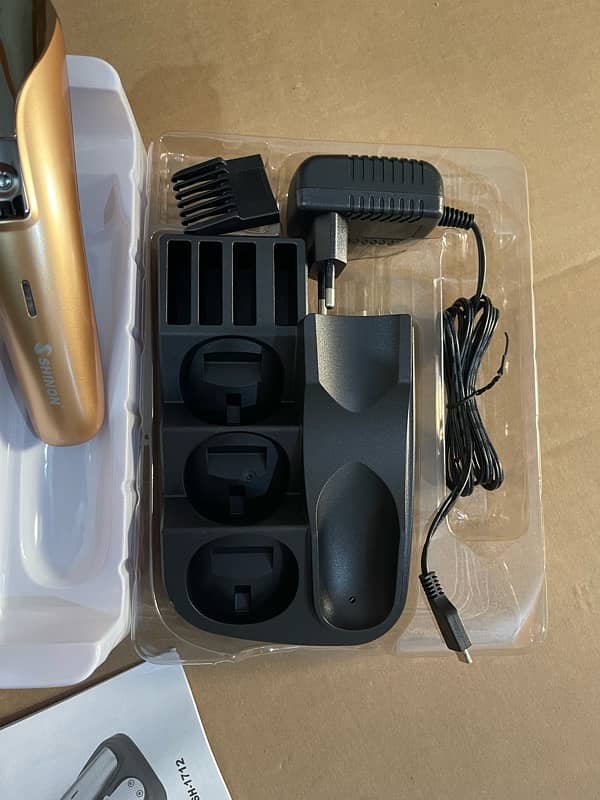 Shinon SH 1712 Hair trimmer grooming kit shaver hair cutting machine 6