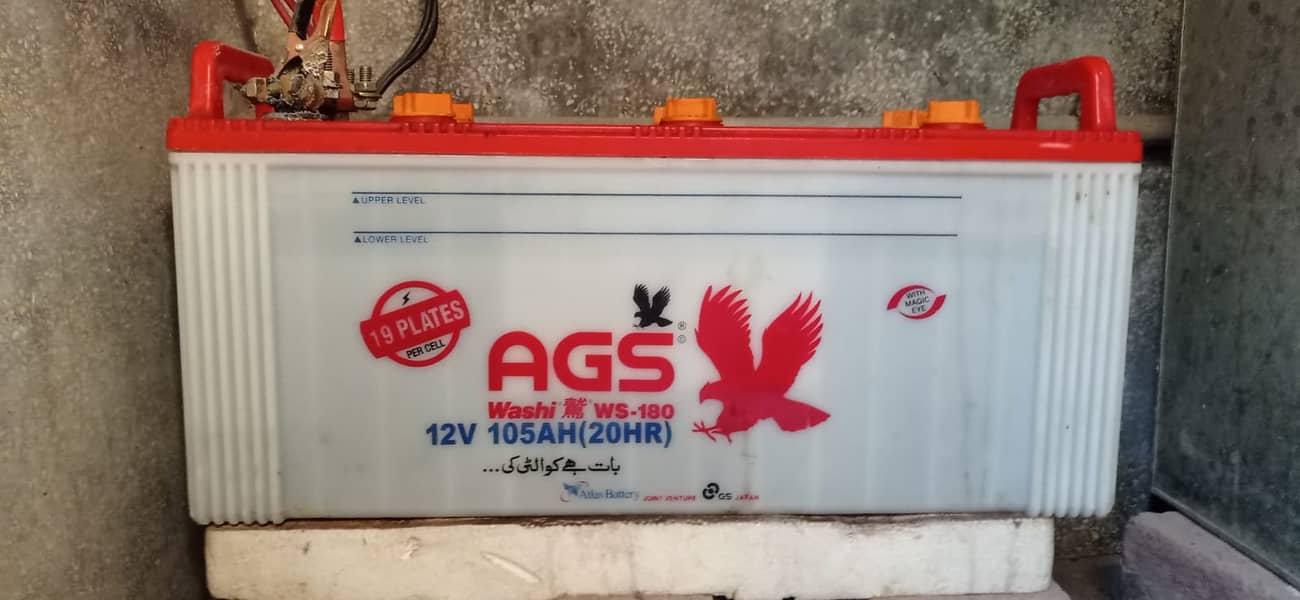 AGS WS-180 W Battery 19 plates for sale in good quality 0