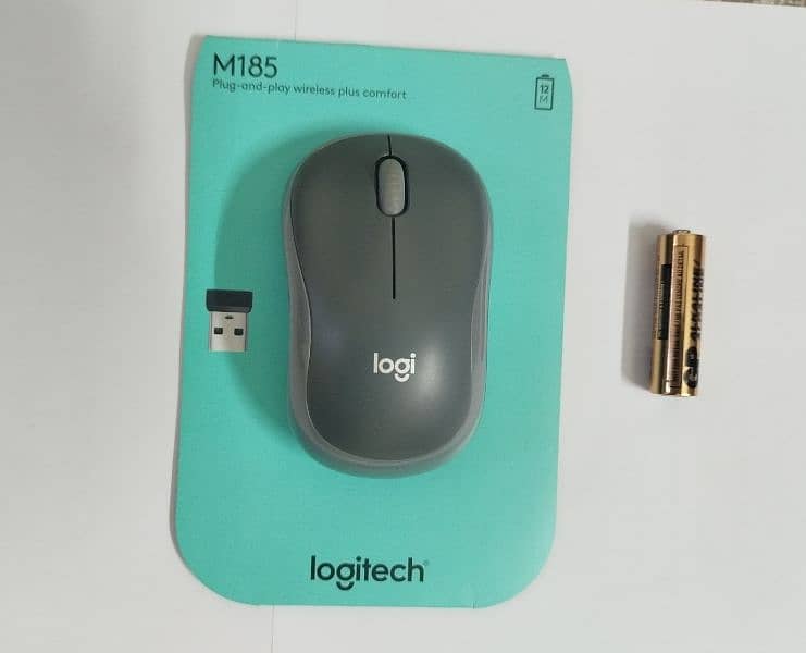 Logitech M185 Wireless Mouse 0