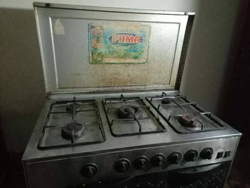 Cooking range 5 bernal company puma 1