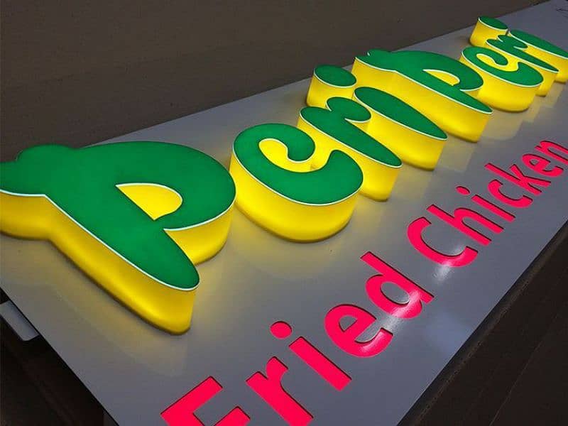 3d Sign Board Panaflex Printing Agency 8