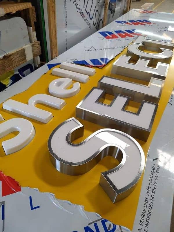 3d Sign Board Panaflex Printing Agency 19