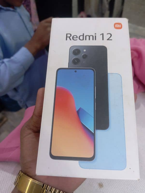 Redmi 12 8GB Ram 128GB Rom 4