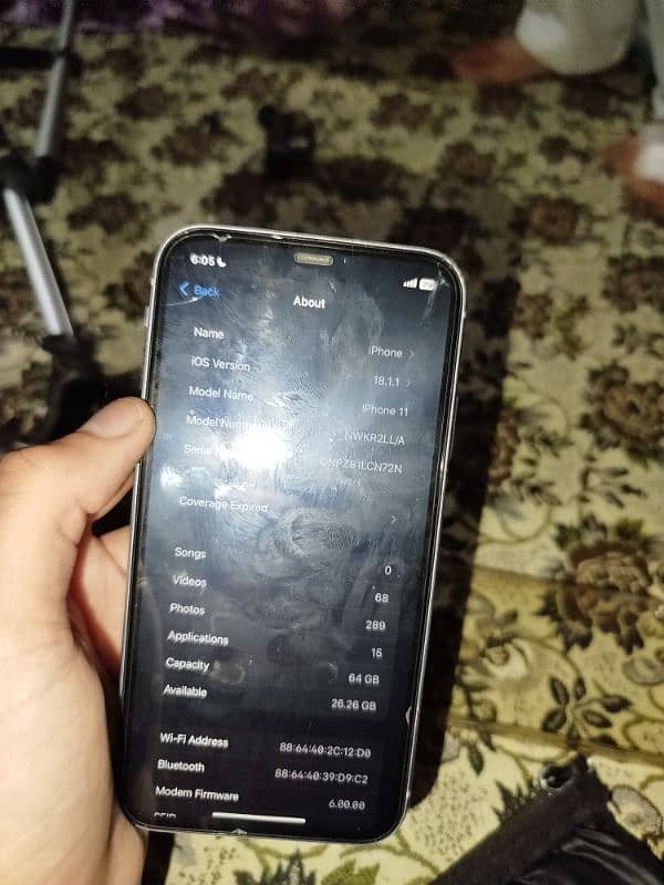 Iphone 11 non pta 64 gb WhatsApp 03355000474 6