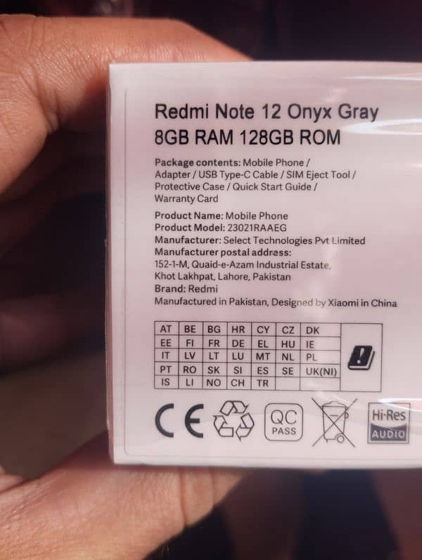 Redmi note 12 in warranty (8/128) 11