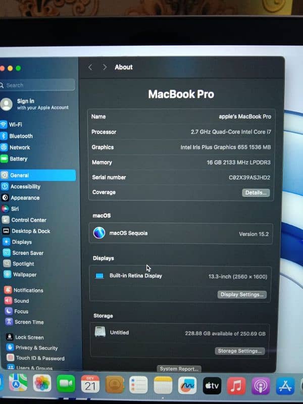 MacBook pro 2018_13.3"inch (16GB/256GB SSD) 11