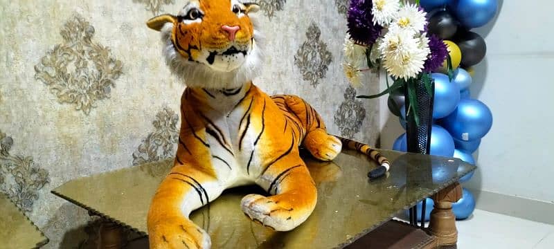 jumbo size stuffed tiger. 2