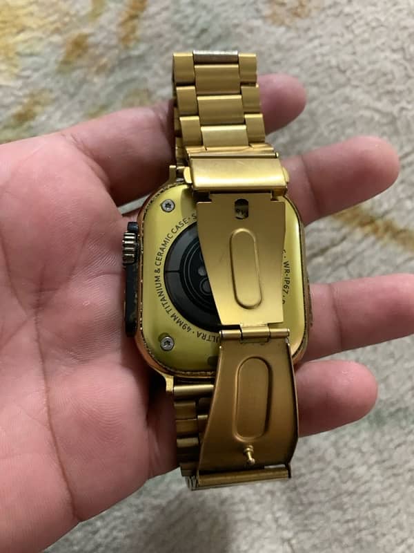 GOLDEN SERIES 8 ULTRA SMARTWATCH CHINESE | JUST AS NEW | SMOOTH TOUCH 3