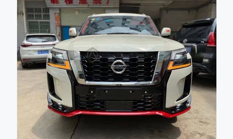 Nissan Patrol Y62 front and back body kit 1