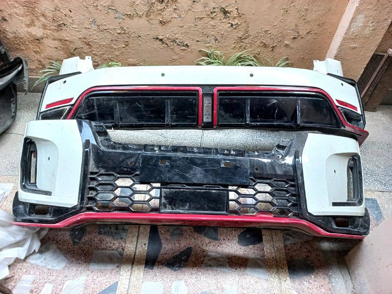 Nissan Patrol Y62 front and back body kit 3