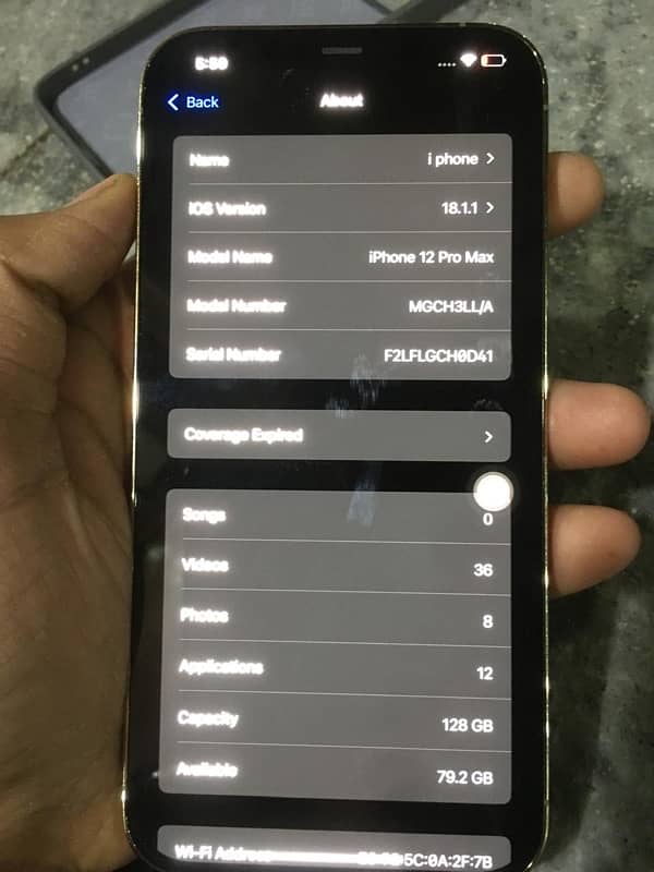 I phone 12 pro max non pta  WhatsApp number 03271045786 3