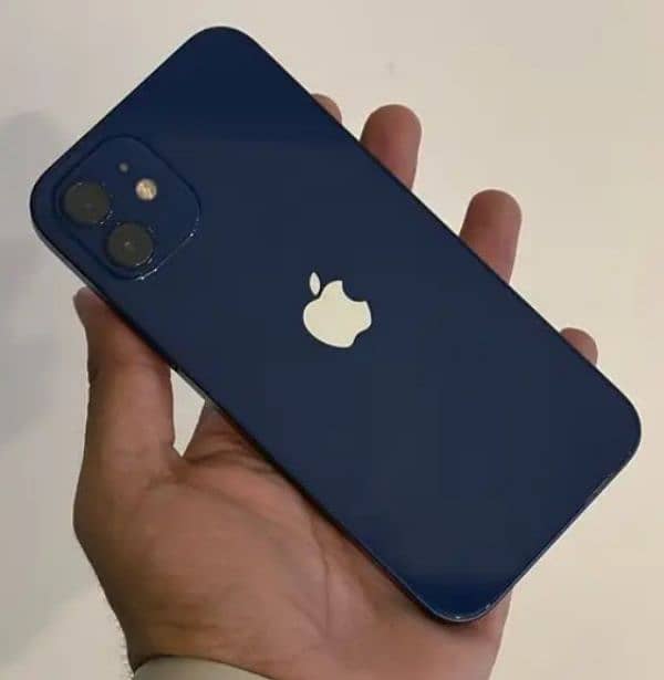 100% BH iPhone 12 Midnight Blue 1