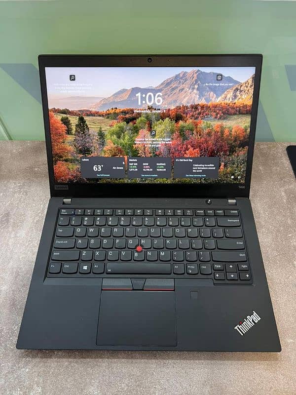 Lenovo Thinkpad T490 i7-8th 16/256 powerful laptop for sale 1