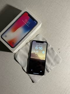 iPhone X 256GB – PTA Approved – With Box – Never Opened or Repaired