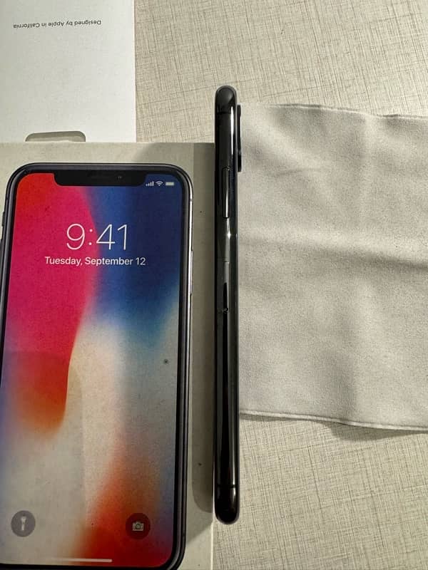 iPhone X 256GB – PTA Approved – With Box – Never Opened or Repaired 2