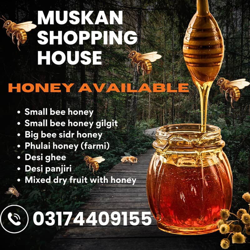 Pure honey / Khalis honey / Pure desi ghee/ Honey / Desi Ghee 0