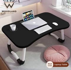 wooden Folding Table for Laptop Study