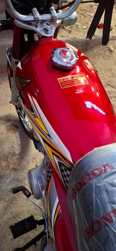 Honda 125 2025 bike blkl zero meter ha 8