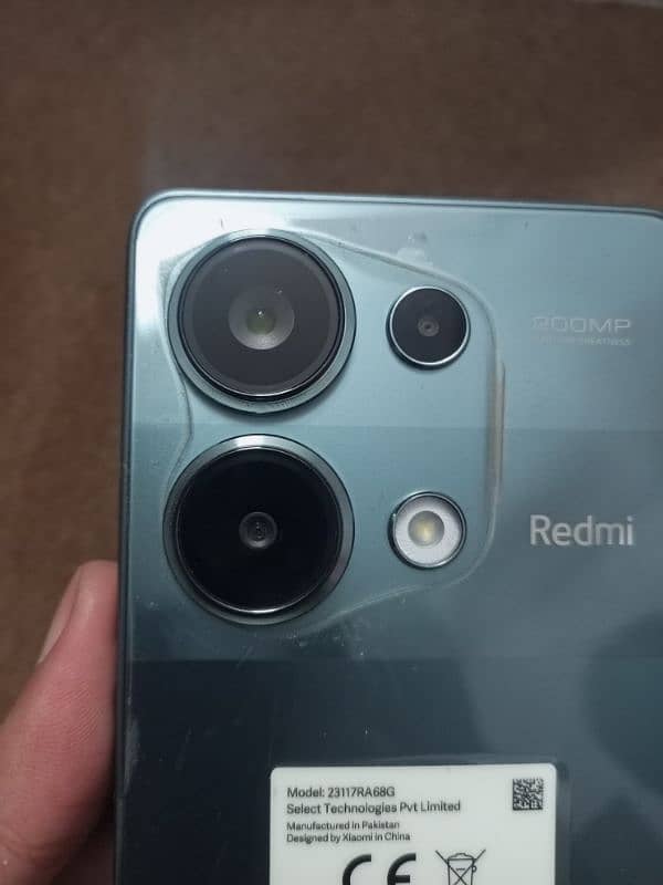 Redmi Note 13 Pro 8/256 complete box 1 month use for urgent sale 1