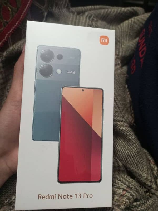 Redmi Note 13 Pro 8/256 complete box 1 month use for urgent sale 8