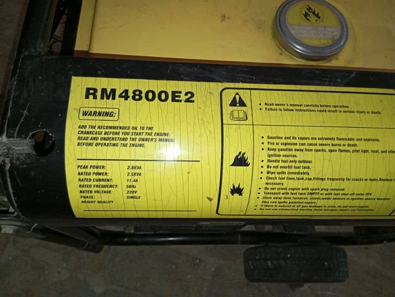 generator for sale new condition ten by ten 5