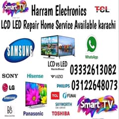 LCD. LED. Tv. Repairing All Karachi 03332613082 Call. Home Services