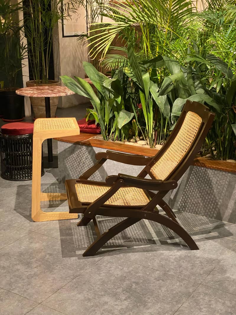 Folding Rattan Chair 5