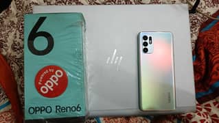 Oppo reno 6  Sale 8/128 Gb  10/10 Condition