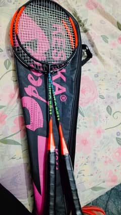 single kesika badminton racket for sale, joint free