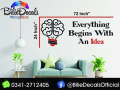 Customized Office Wall Arts & Wallpapers By Billie Decals