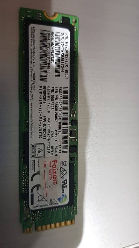 128 gb NVME branded available 1