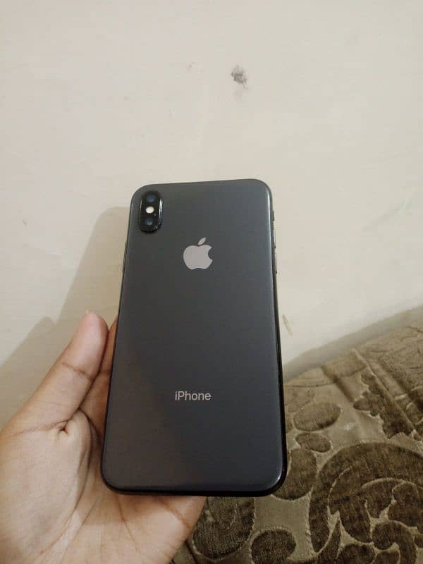 Iphone x 256 GB. Pta approved . Good condition. single hand used . 0