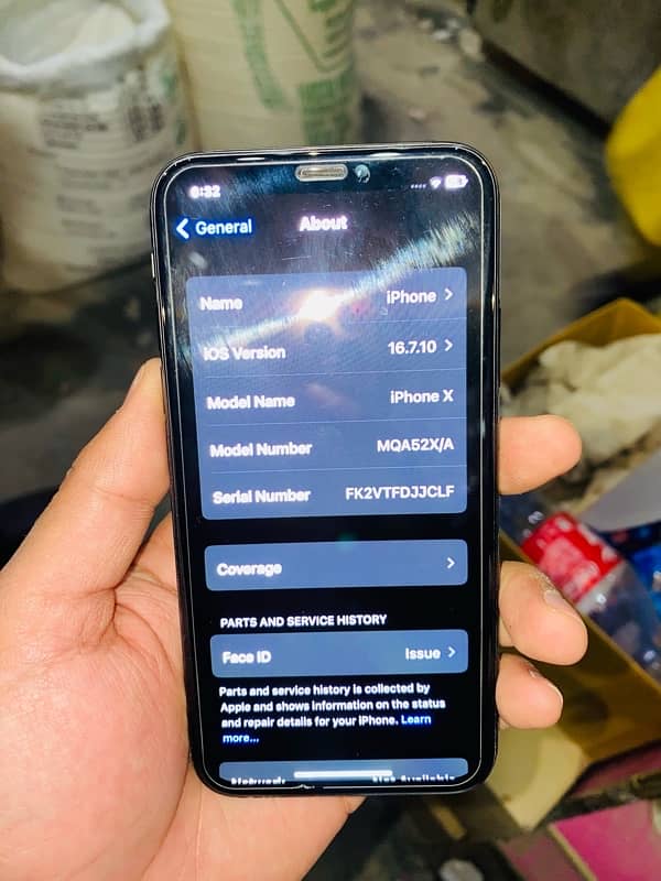 iphone x 64 gb PTA 6