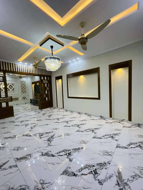 10 Marla very good place Modern design Very beautiful hot location house for sale in Soan GardenIslamabad 1