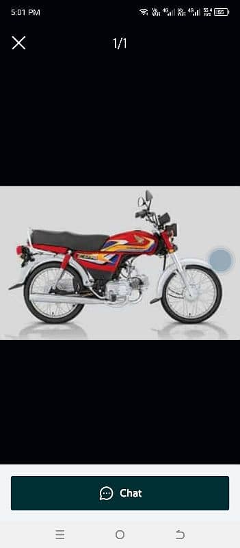 Honda 70 unrgester bike installment par la hy 0