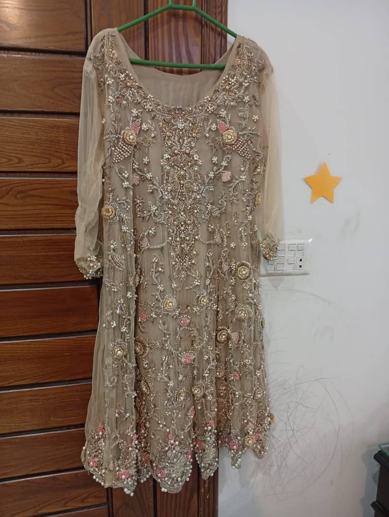 Maxi / Bridal maxi / Wedding wear / walima maxi for sale / mayo dress 0