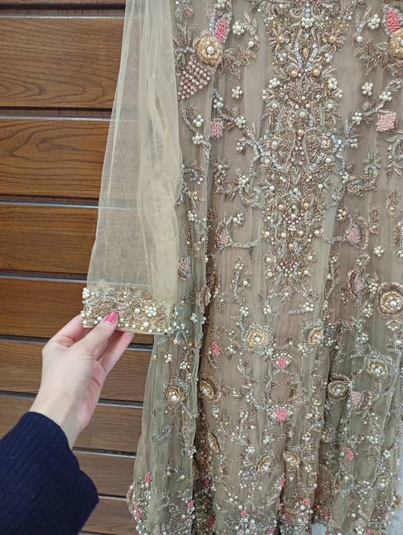 Maxi / Bridal maxi / Wedding wear / walima maxi for sale / mayo dress 3