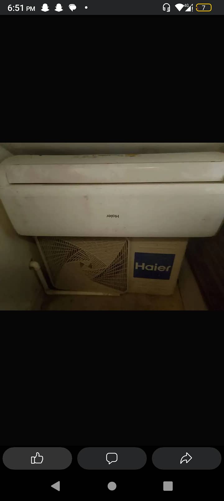 AC for sale in good condition 1