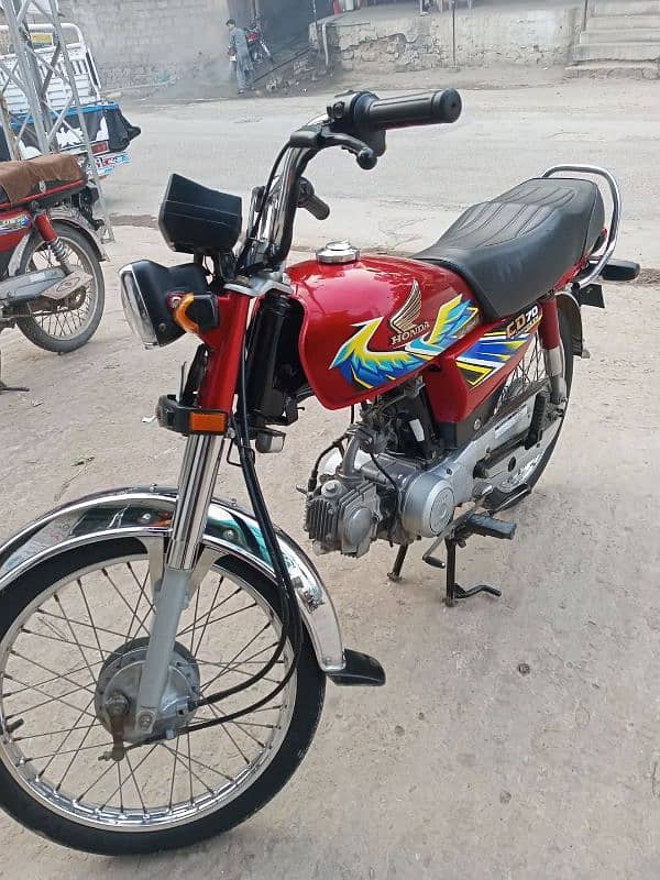 Honda Cd70cc Model 2021 All Documents Complete Urgent Sele0349-7520844 2