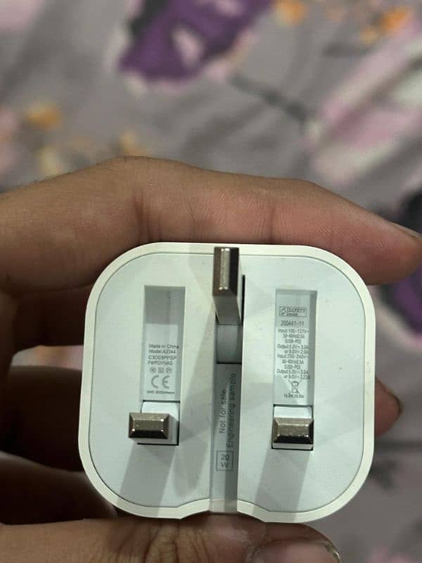 iPhone 20 watt original charger lat maal 0