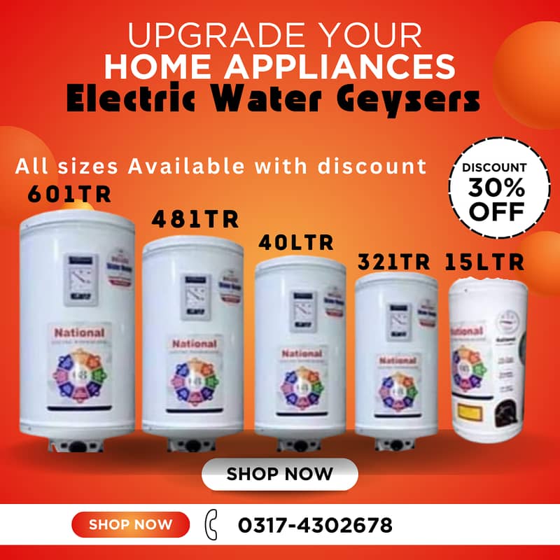 Electric water heater geyser/ Electric geyser 0